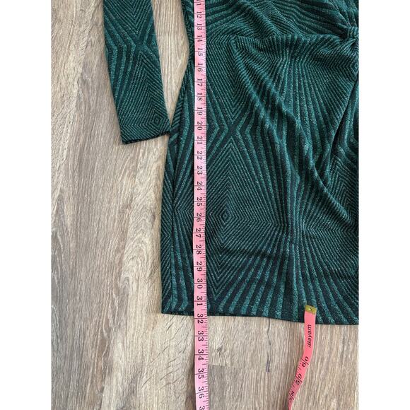 Francesca's Aubrey Glitter Dress Knit Mini Size Small - Picture 9 of 10